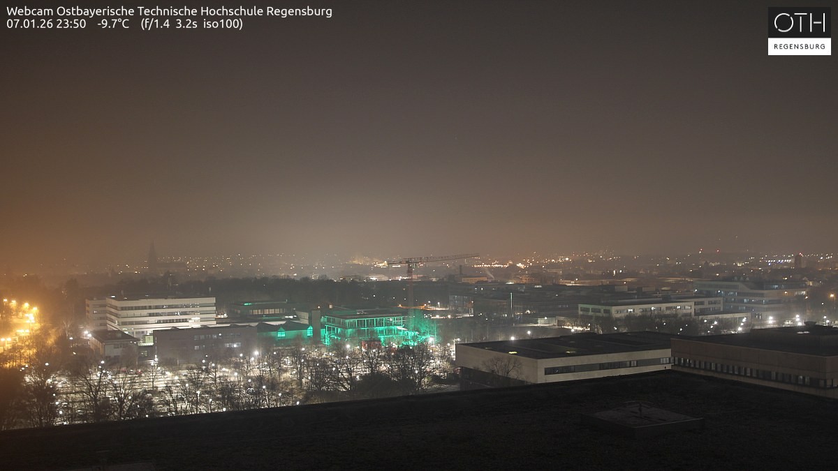 Archived image Regensburg - Webcam OTH