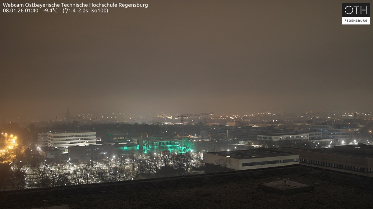 Archived image Regensburg - Webcam OTH