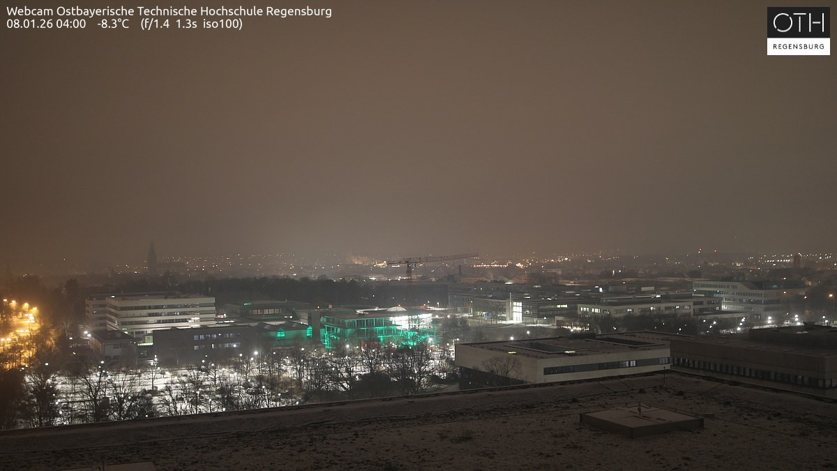 Archived image Regensburg - Webcam OTH