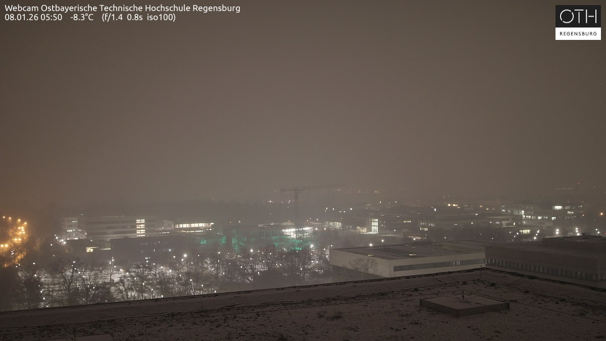 Archived image Regensburg - Webcam OTH
