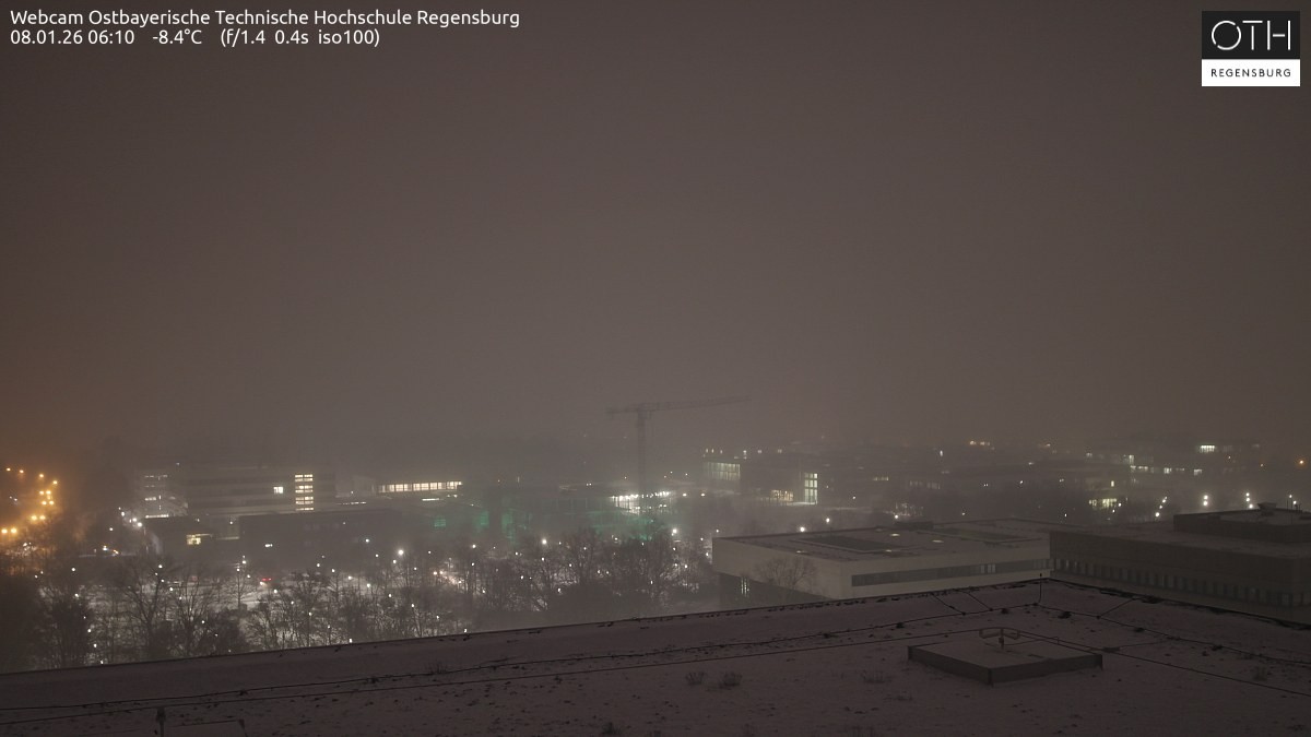 Archived image Regensburg - Webcam OTH