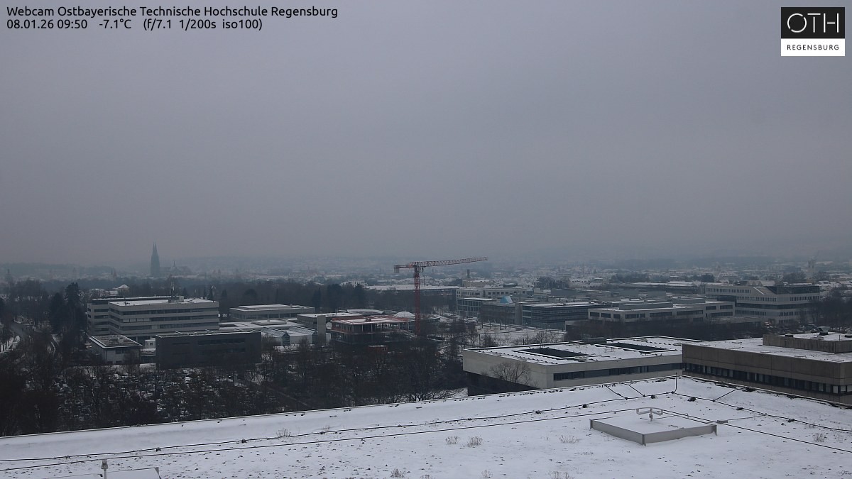 Archived image Regensburg - Webcam OTH