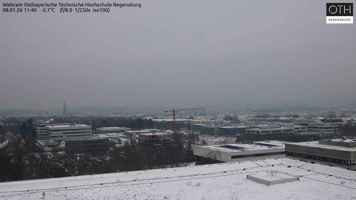 Archived image Regensburg - Webcam OTH