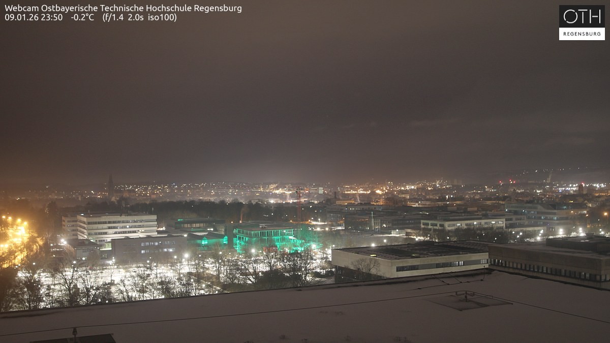 Archiv Foto Webcam Regensburg: Technische Hochschule