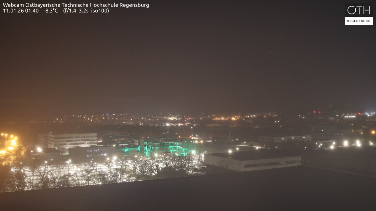 Archived image Regensburg - Webcam OTH