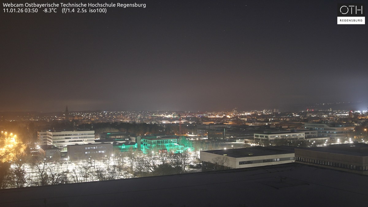 Archived image Regensburg - Webcam OTH