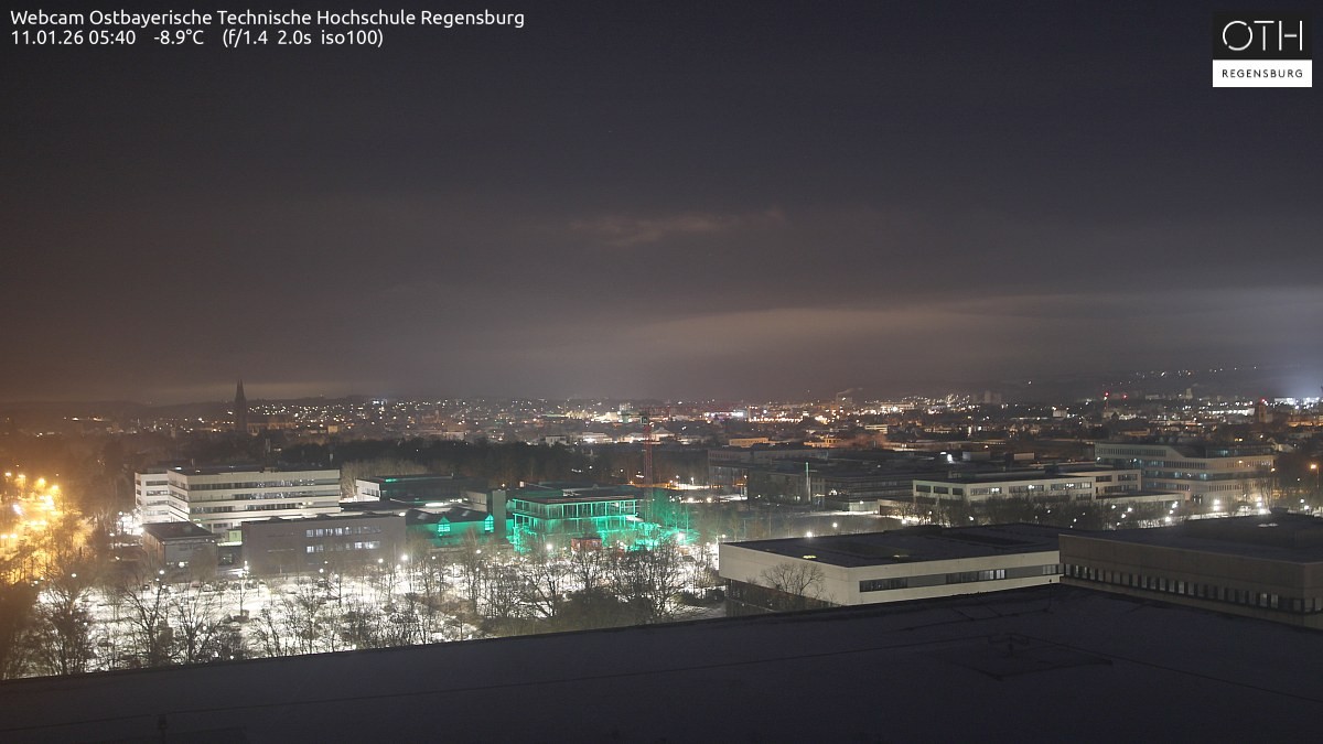 Archived image Regensburg - Webcam OTH