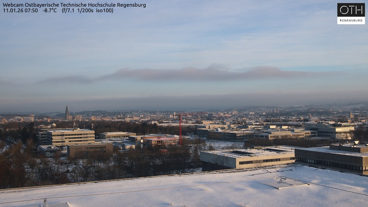 Archived image Regensburg - Webcam OTH