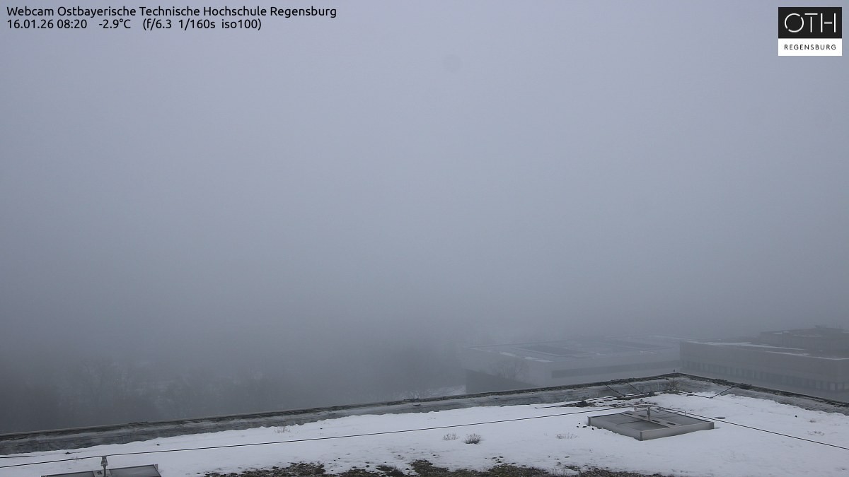 Archiv Foto Webcam Regensburg: Technische Hochschule