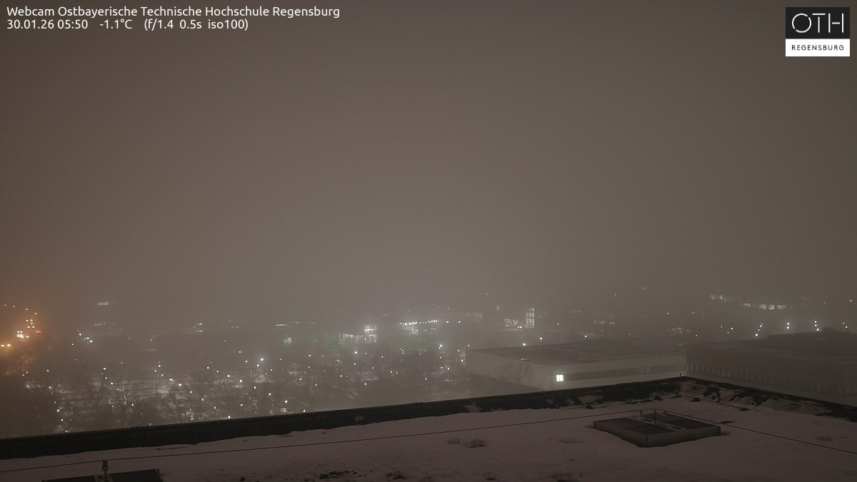 Archiv Foto Webcam Regensburg: Technische Hochschule