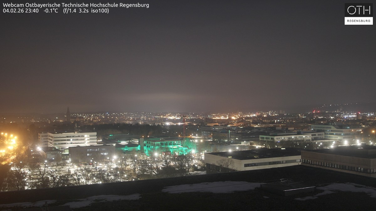 Archiv Foto Webcam Regensburg: Technische Hochschule