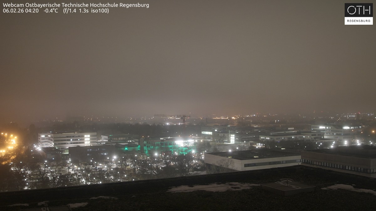 Archiv Foto Webcam Regensburg: Technische Hochschule