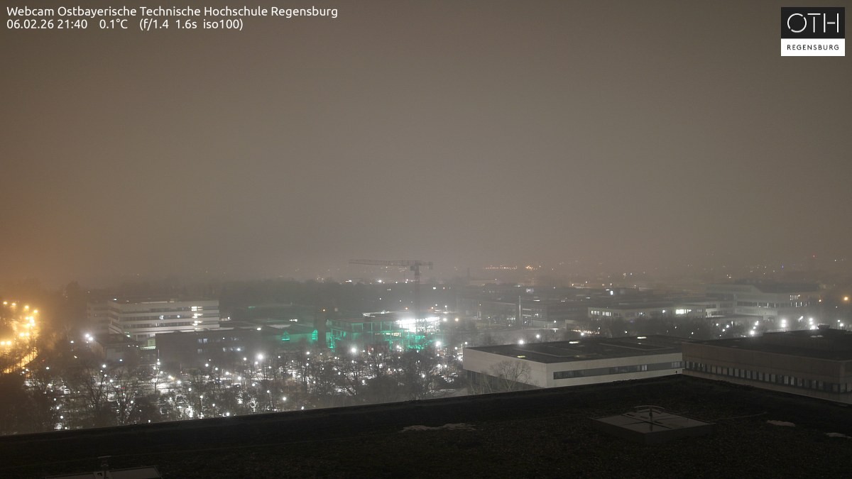 Archiv Foto Webcam Regensburg: Technische Hochschule