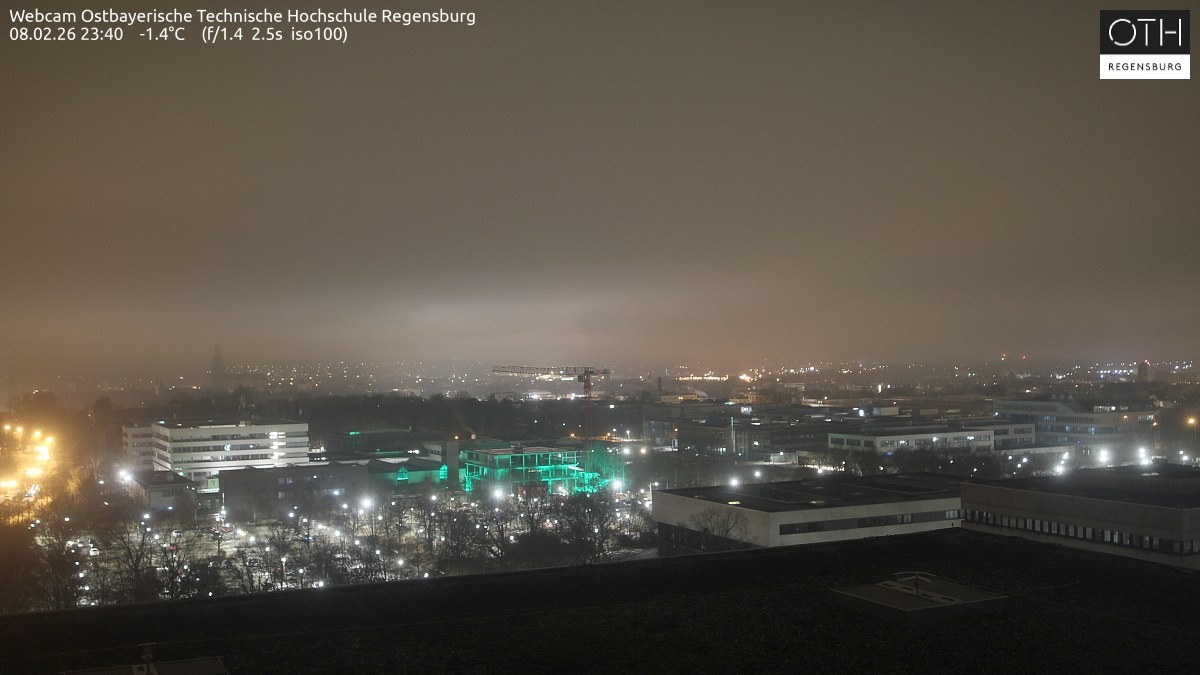 Archived image Regensburg - Webcam OTH