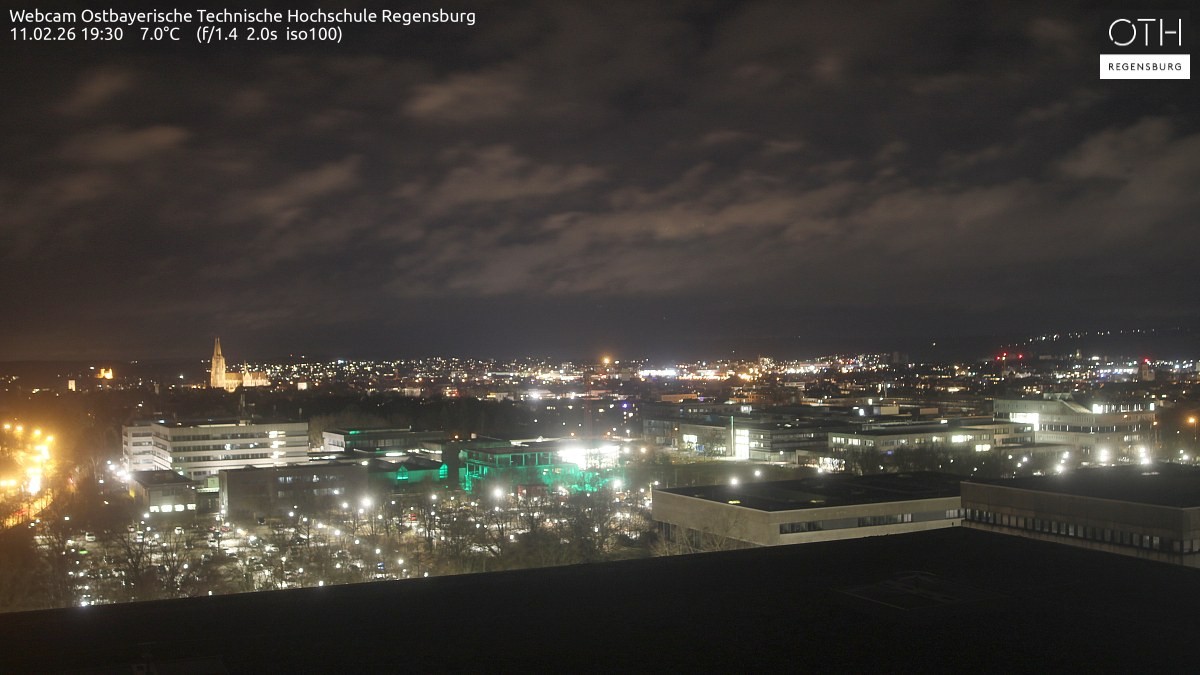 Archiv Foto Webcam Regensburg: Technische Hochschule