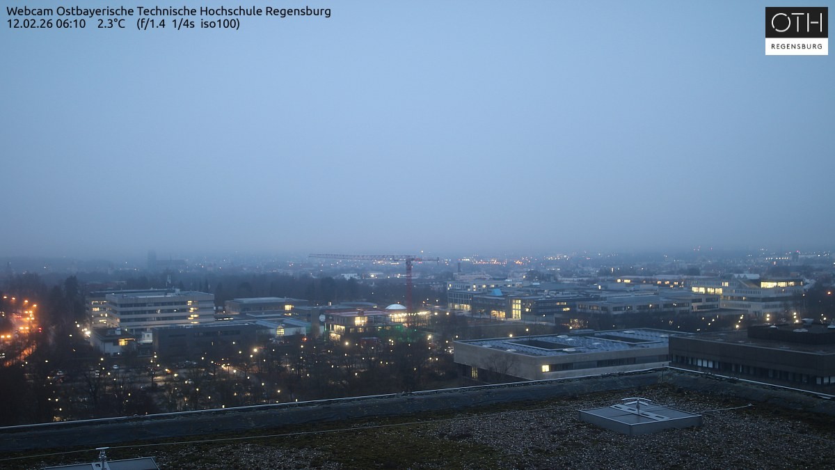 Archiv Foto Webcam Regensburg: Technische Hochschule