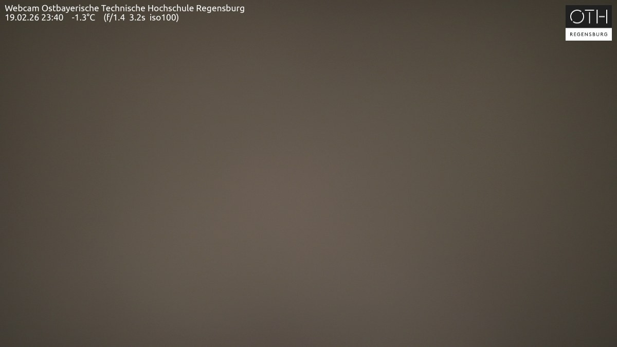 Archiv Foto Webcam Regensburg: Technische Hochschule
