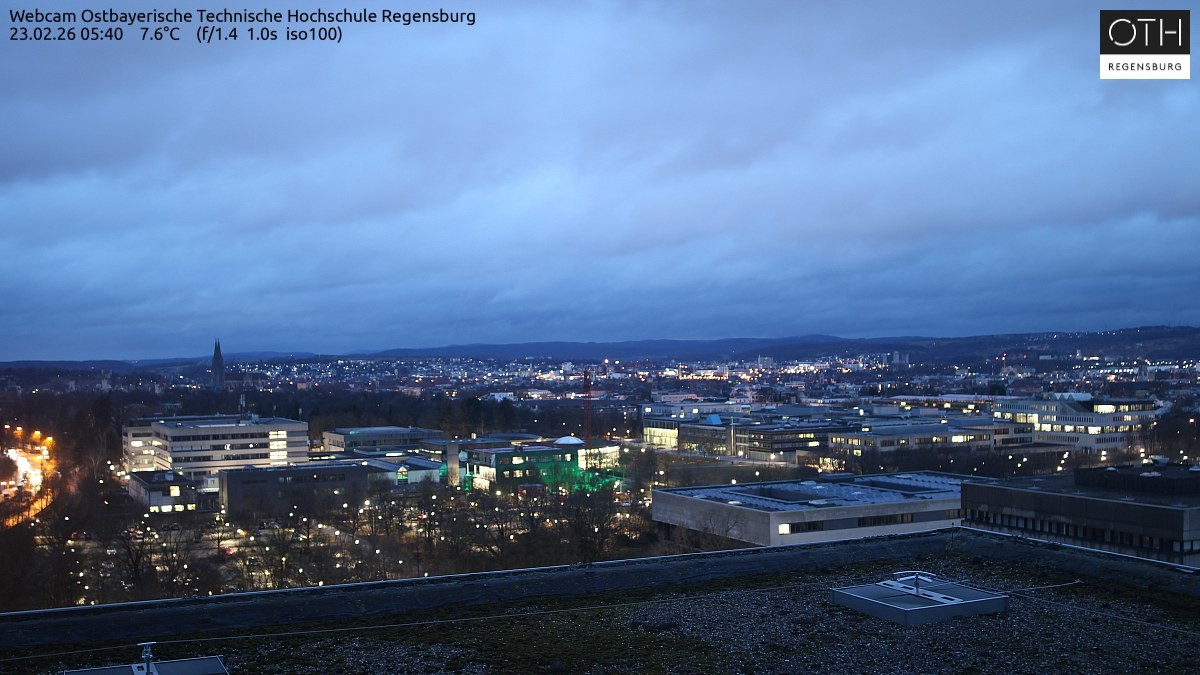 Archived image Regensburg - Webcam OTH