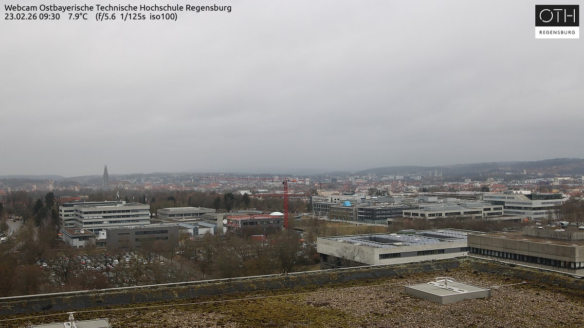Archived image Regensburg - Webcam OTH