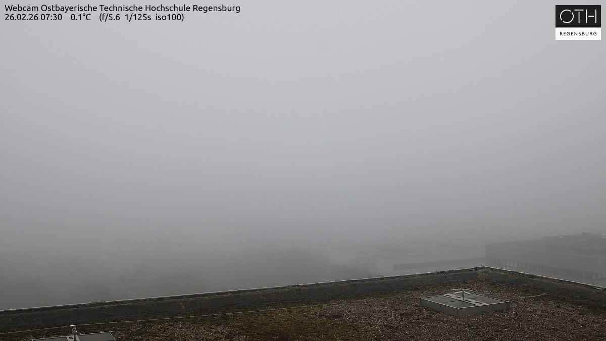 Archiv Foto Webcam Regensburg: Technische Hochschule