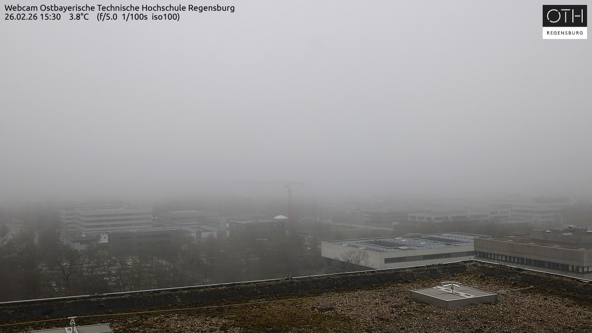 Archiv Foto Webcam Regensburg: Technische Hochschule