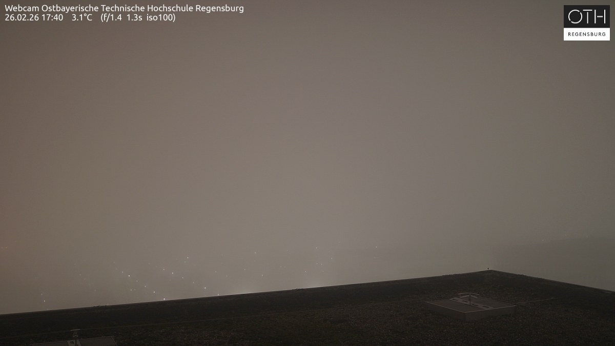 Archived image Regensburg - Webcam OTH