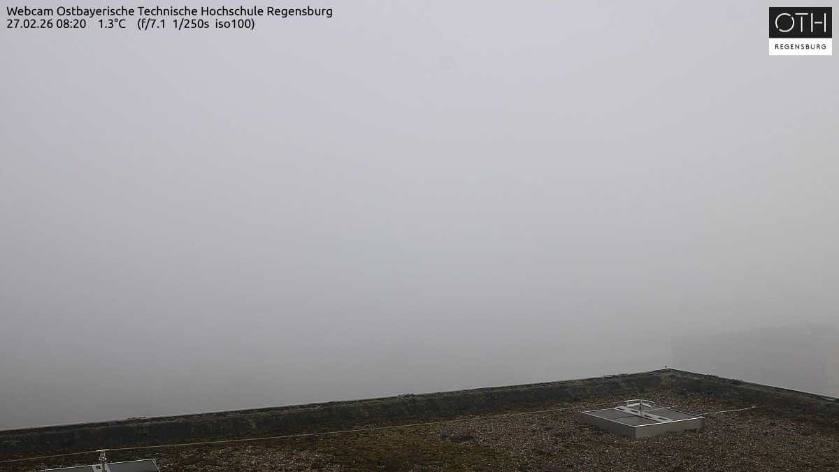 Archiv Foto Webcam Regensburg: Technische Hochschule