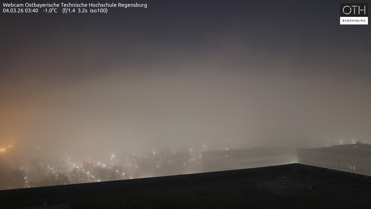 Archiv Foto Webcam Regensburg: Technische Hochschule