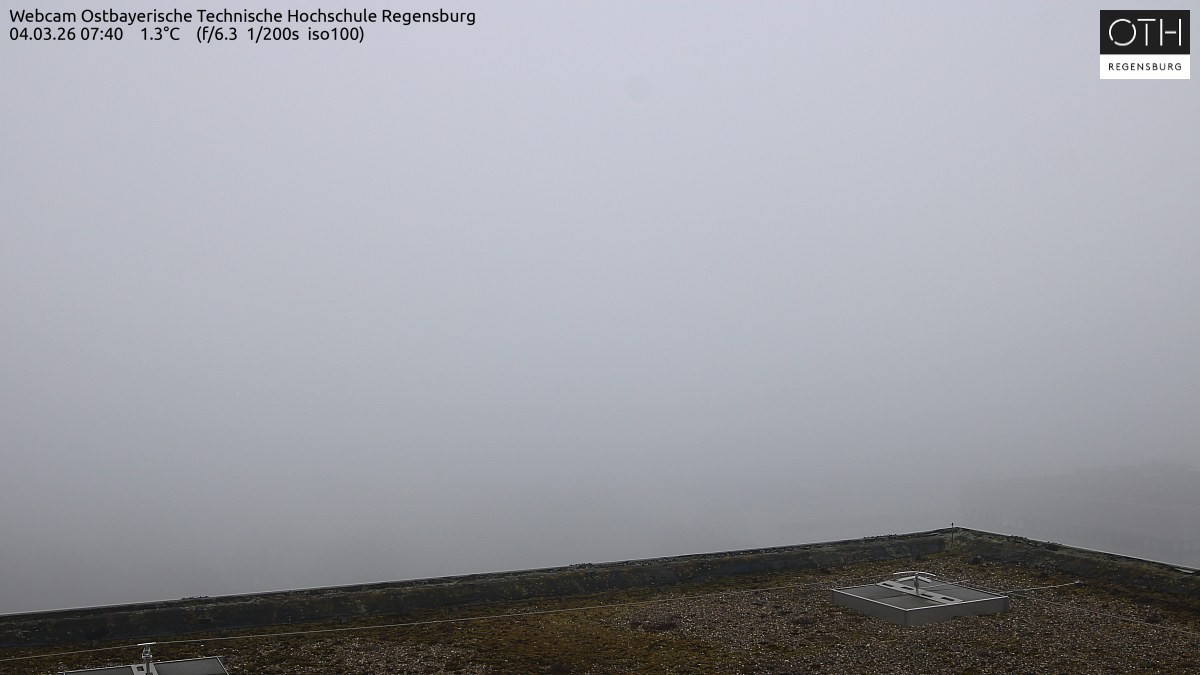 Archiv Foto Webcam Regensburg: Technische Hochschule