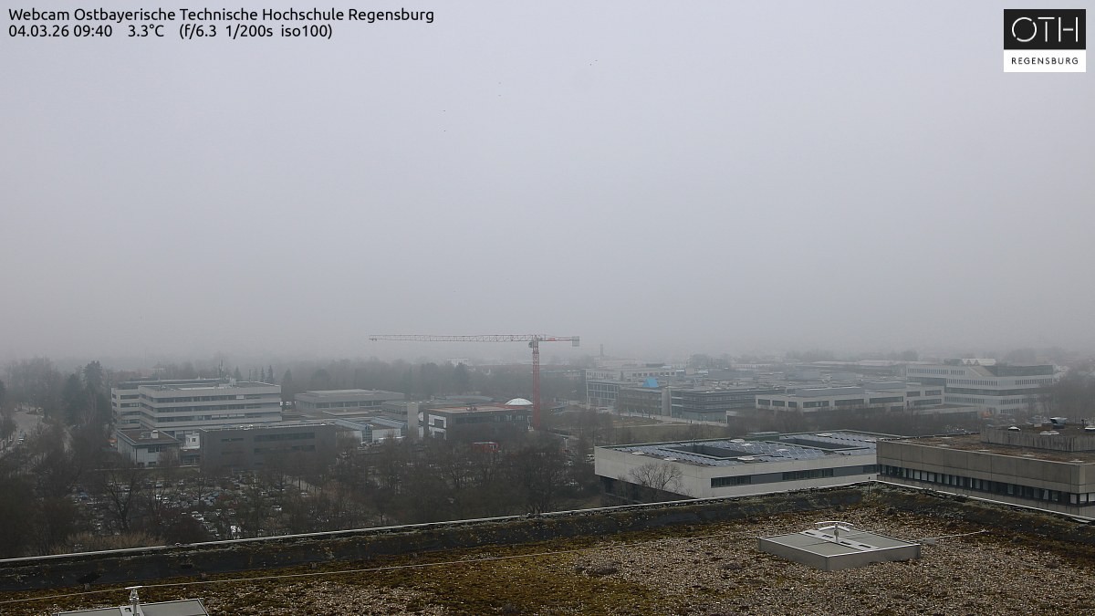 Archiv Foto Webcam Regensburg: Technische Hochschule