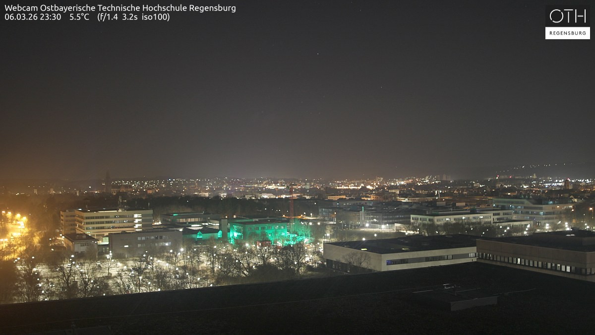 Archiv Foto Webcam Regensburg: Technische Hochschule
