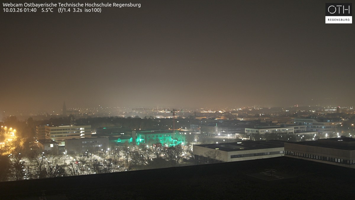 Archived image Regensburg - Webcam OTH