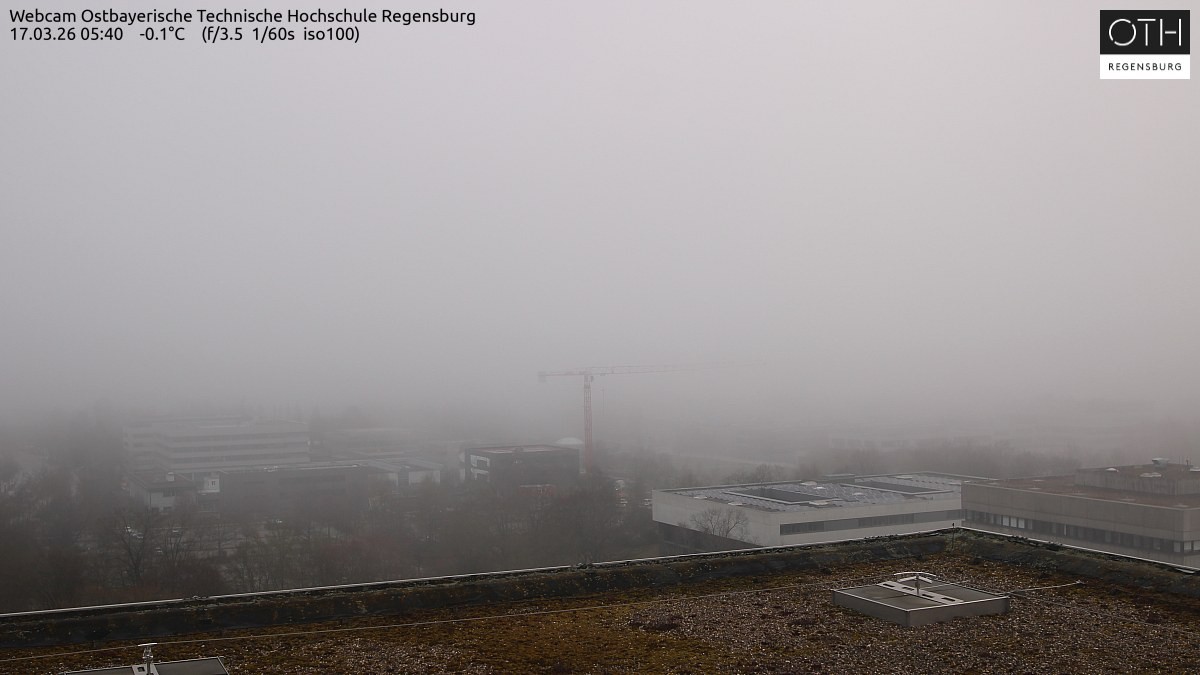 Archiv Foto Webcam Regensburg: Technische Hochschule