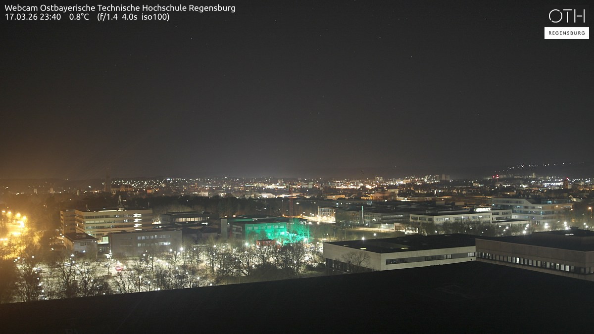 Archiv Foto Webcam Regensburg: Technische Hochschule