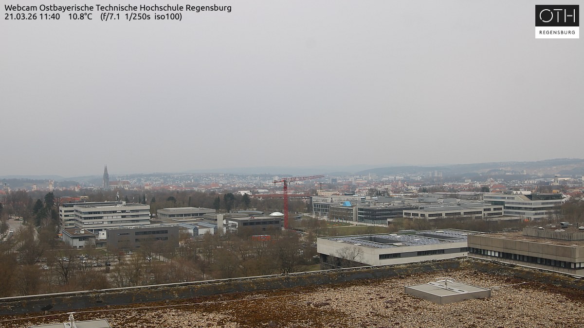 Archived image Regensburg - Webcam OTH