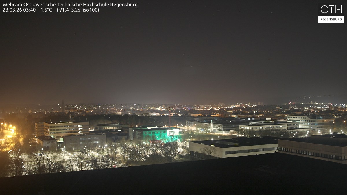 Archived image Regensburg - Webcam OTH