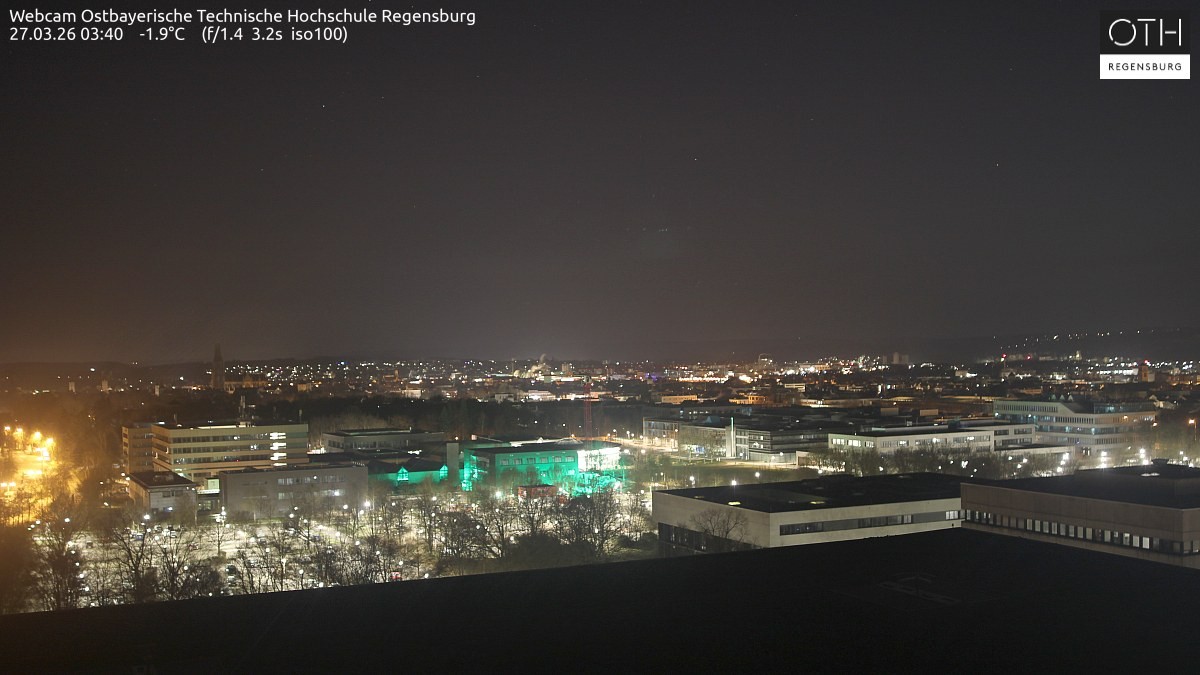Archiv Foto Webcam Regensburg: Technische Hochschule
