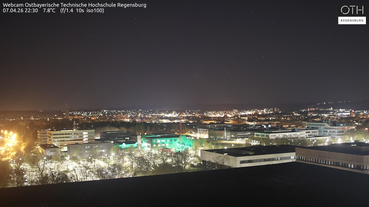Archiv Foto Webcam Regensburg: Technische Hochschule