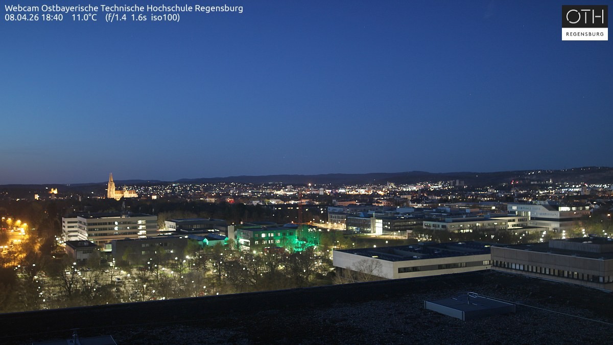 Archived image Regensburg - Webcam OTH
