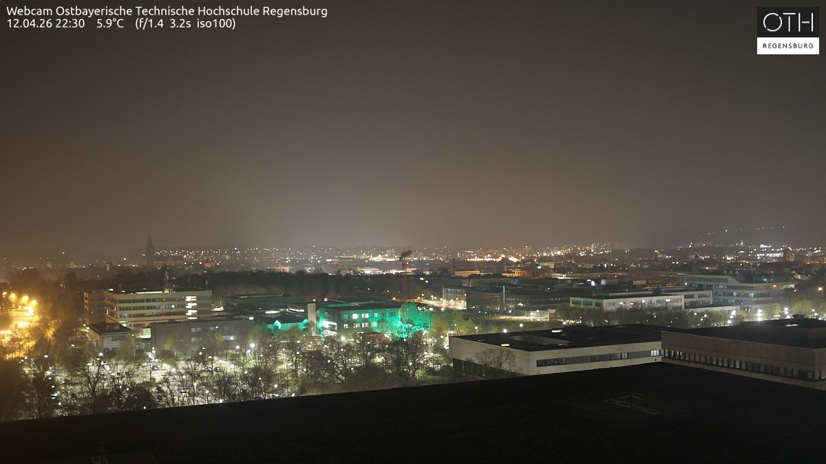 Archived image Regensburg - Webcam OTH