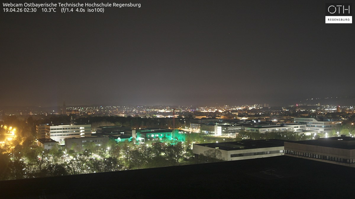 Archived image Regensburg - Webcam OTH