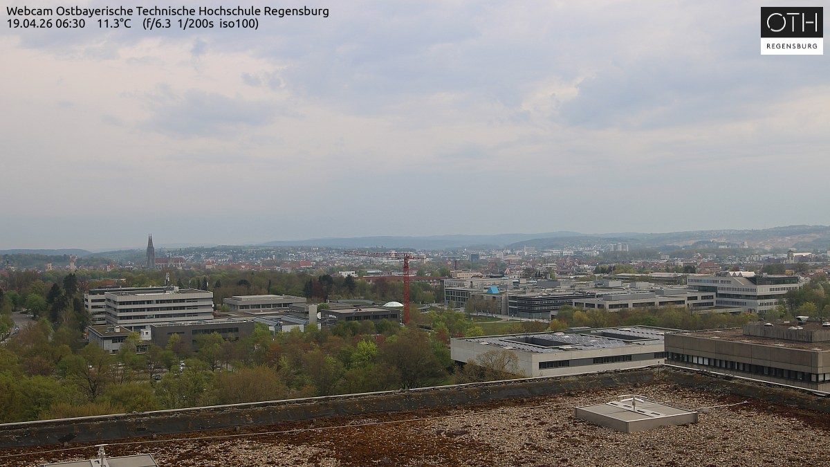 Archived image Regensburg - Webcam OTH