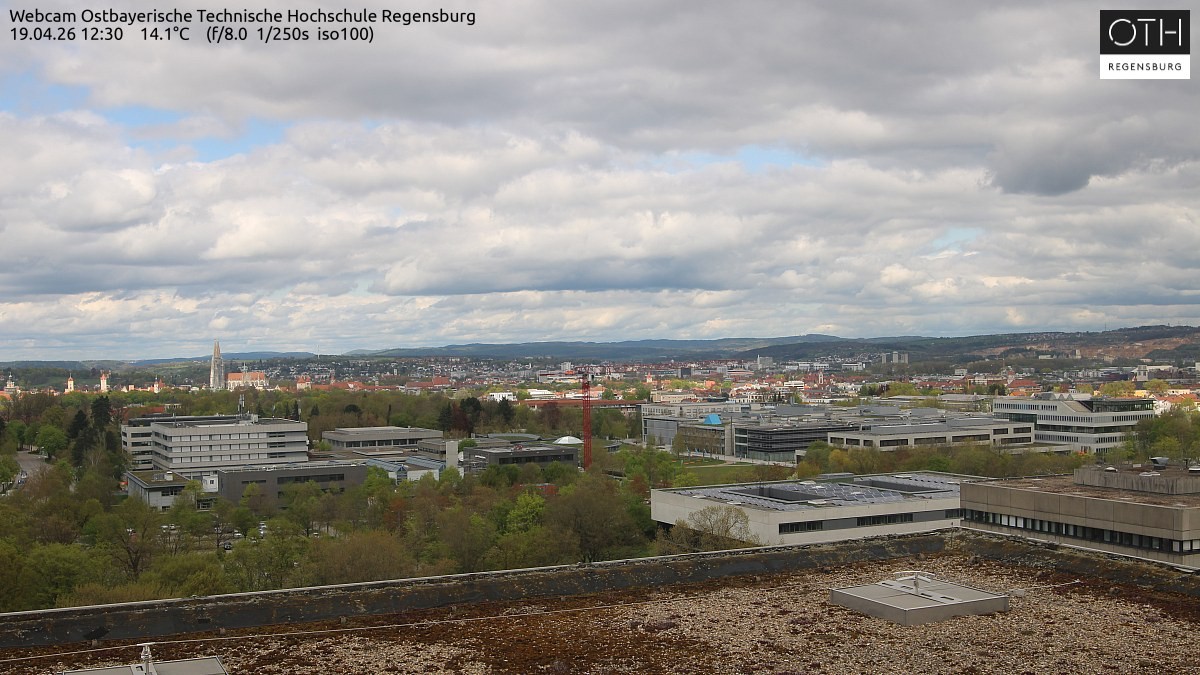 Archived image Regensburg - Webcam OTH