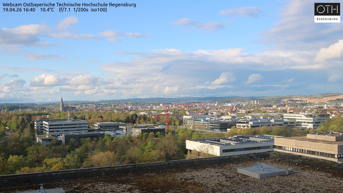 Archived image Regensburg - Webcam OTH