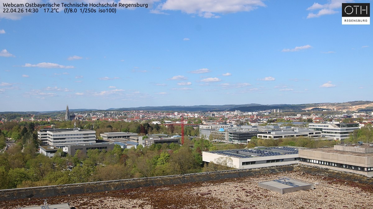 Archiv Foto Webcam Regensburg: Technische Hochschule