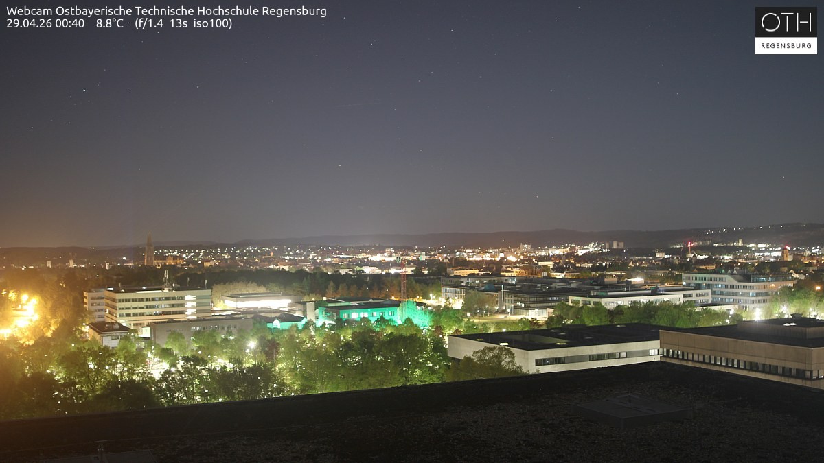 Archiv Foto Webcam Regensburg: Technische Hochschule