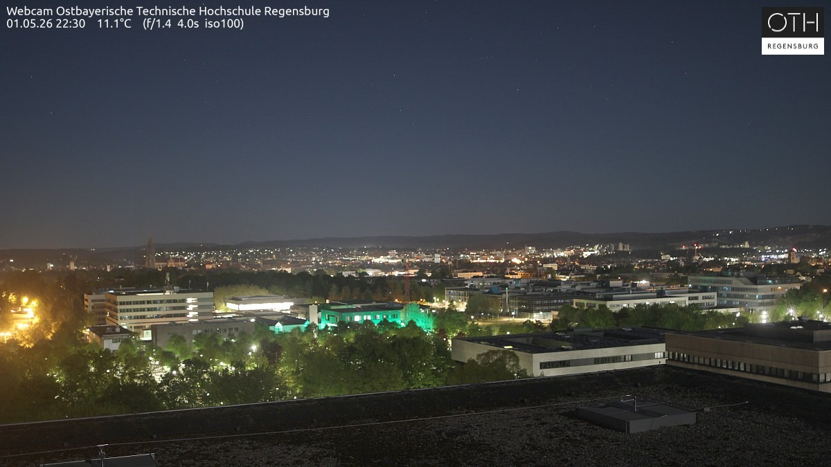 Archiv Foto Webcam Regensburg: Technische Hochschule