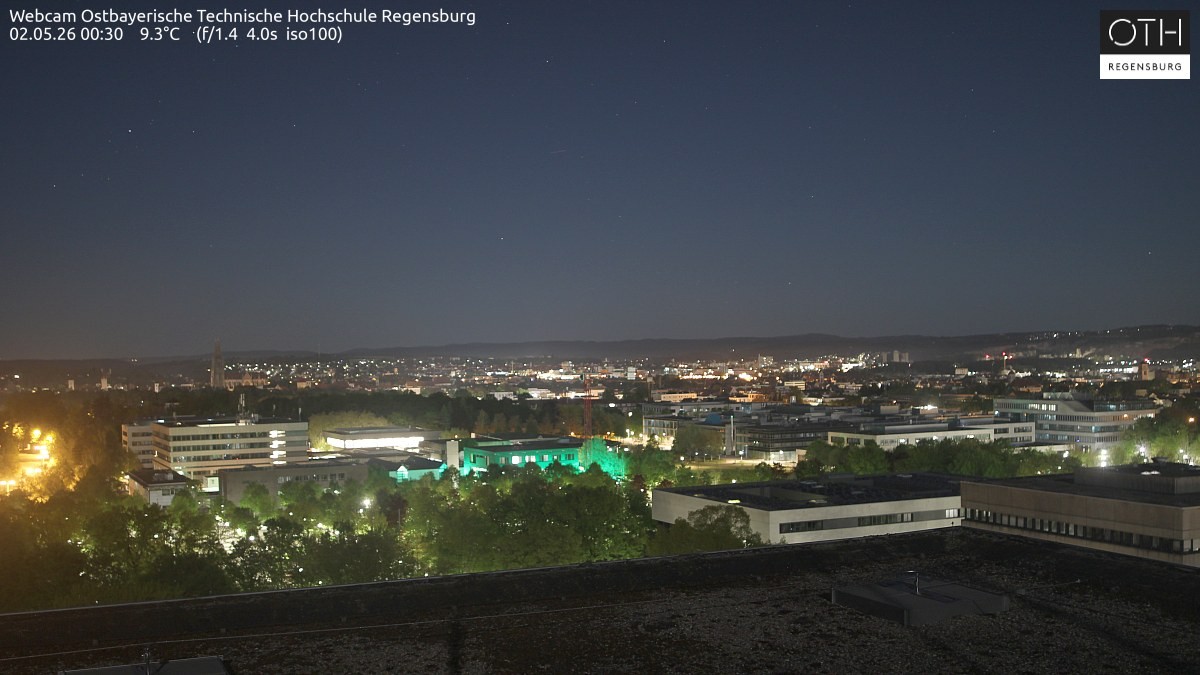 Archiv Foto Webcam Regensburg: Technische Hochschule
