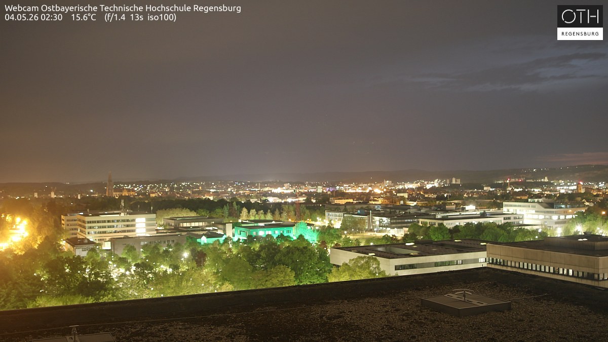 Archiv Foto Webcam Regensburg: Technische Hochschule