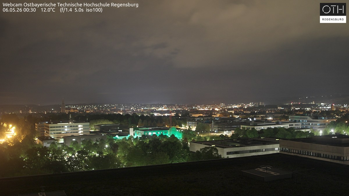 Archived image Regensburg - Webcam OTH
